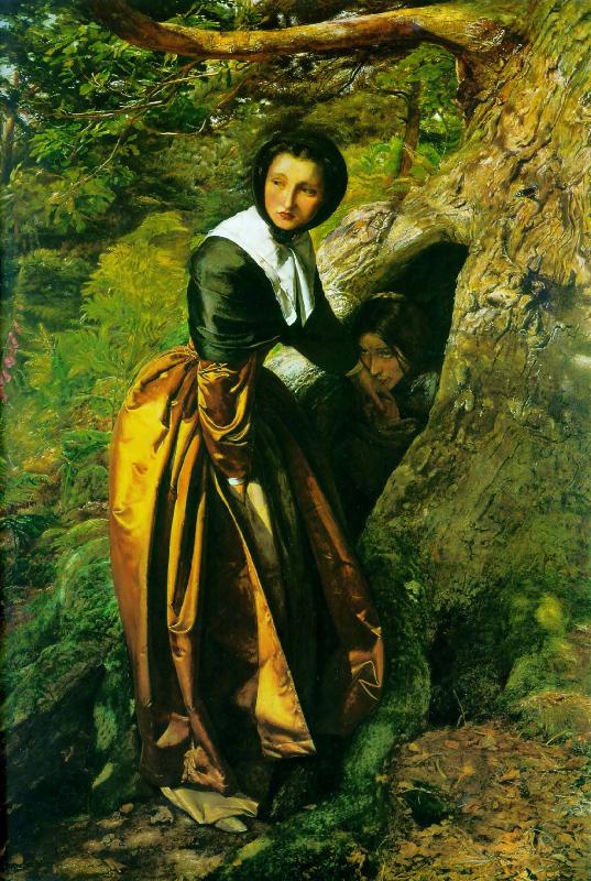 Sir John Everett Millais The Proscribed Royalist oil painting image
